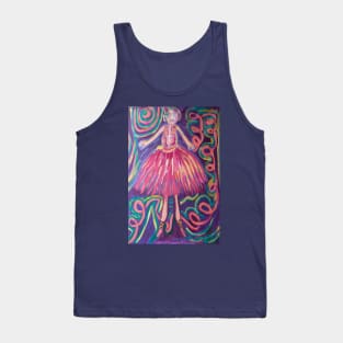 danseuse au ruban moyen Tank Top